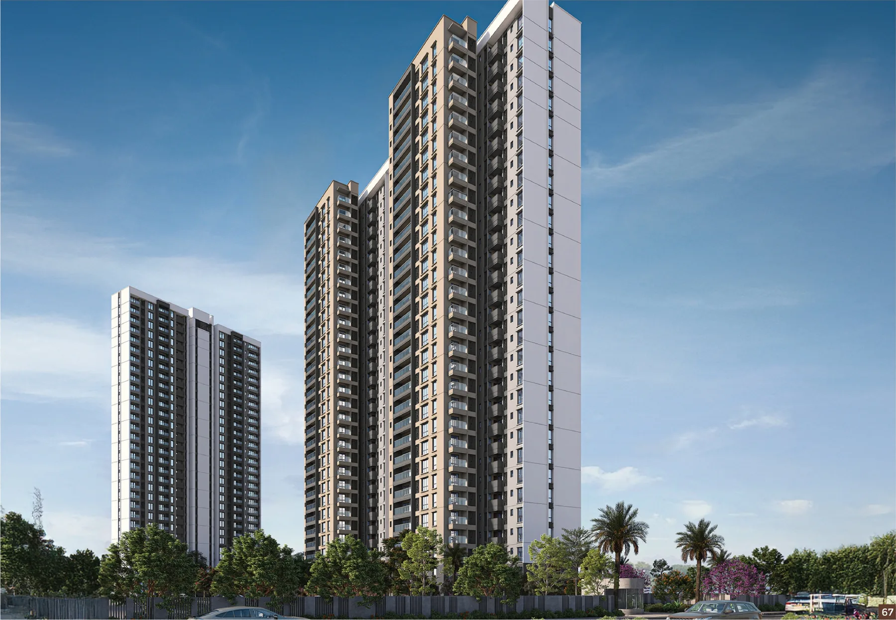 Eaton Park at The Prestige City — tower elevation