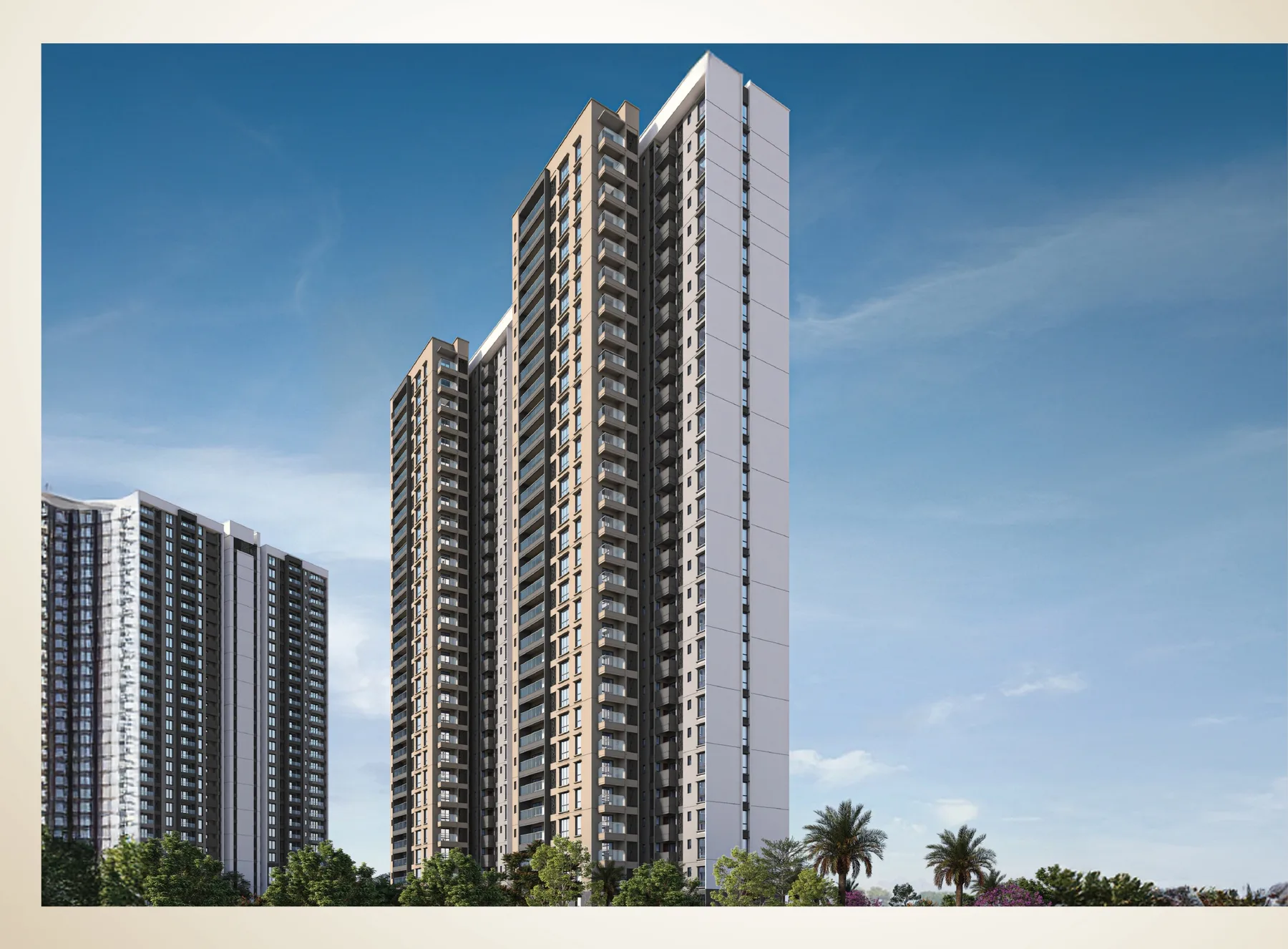 Eaton Park at The Prestige City — tower elevation